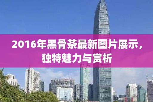2016年黑骨茶最新图片展示，独特魅力与赏析