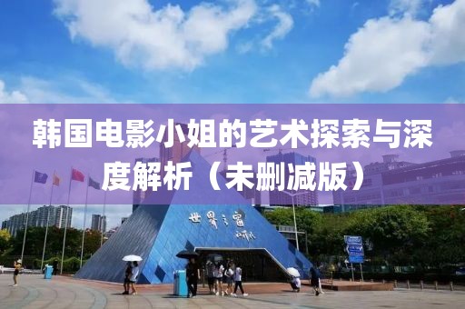 韩国电影小姐的艺术探索与深度解析（未删减版）