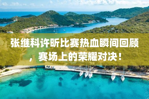 张继科许昕比赛热血瞬间回顾，赛场上的荣耀对决！