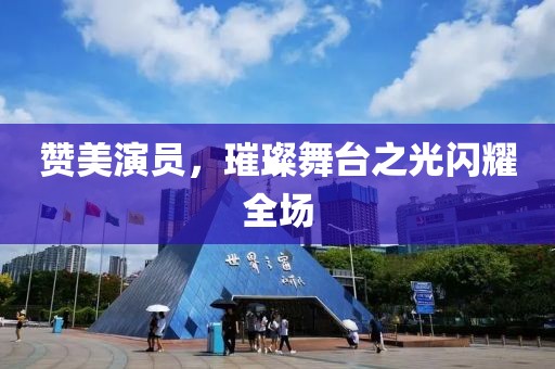 赞美演员，璀璨舞台之光闪耀全场