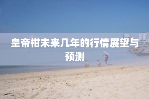 皇帝柑未来几年的行情展望与预测