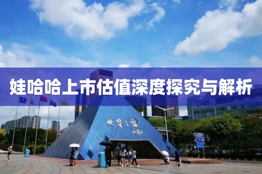 娃哈哈上市估值深度探究与解析