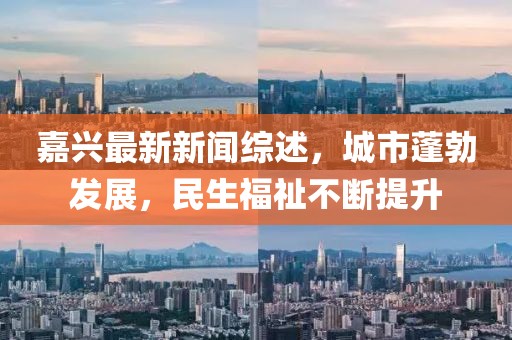 嘉兴最新新闻综述，城市蓬勃发展，民生福祉不断提升
