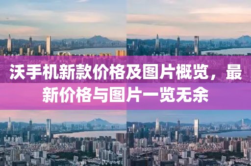 沃手机新款价格及图片概览，最新价格与图片一览无余