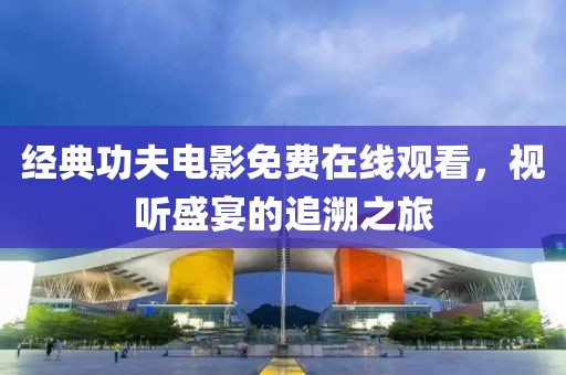 经典功夫电影免费在线观看，视听盛宴的追溯之旅
