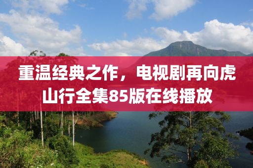 重温经典之作，电视剧再向虎山行全集85版在线播放