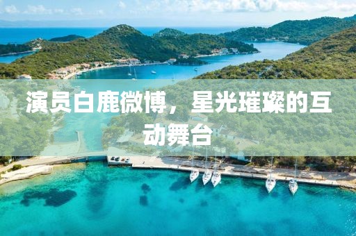 演员白鹿微博，星光璀璨的互动舞台