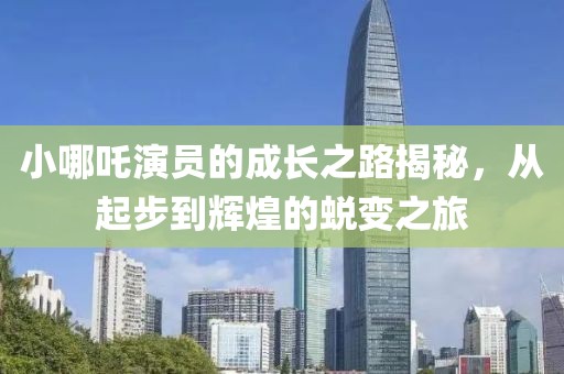小哪吒演员的成长之路揭秘，从起步到辉煌的蜕变之旅