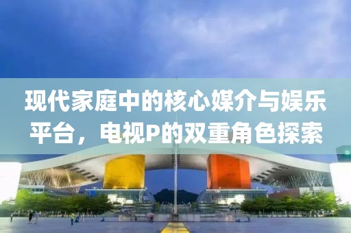 现代家庭中的核心媒介与娱乐平台，电视P的双重角色探索