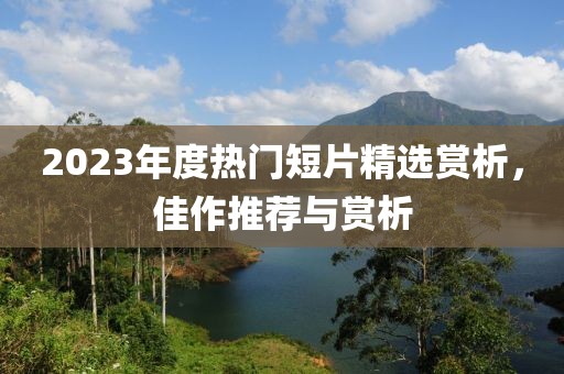 2023年度热门短片精选赏析，佳作推荐与赏析
