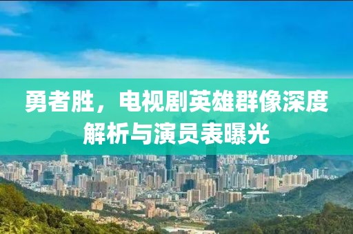 勇者胜，电视剧英雄群像深度解析与演员表曝光