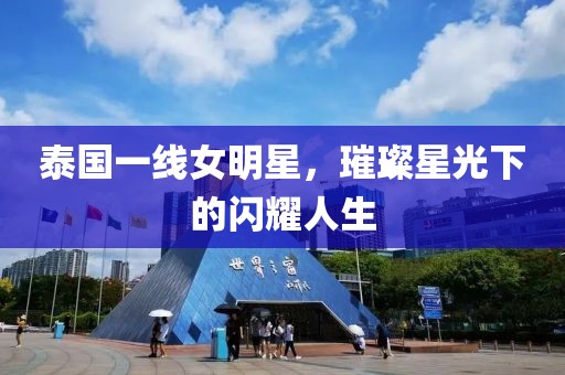 泰国一线女明星，璀璨星光下的闪耀人生