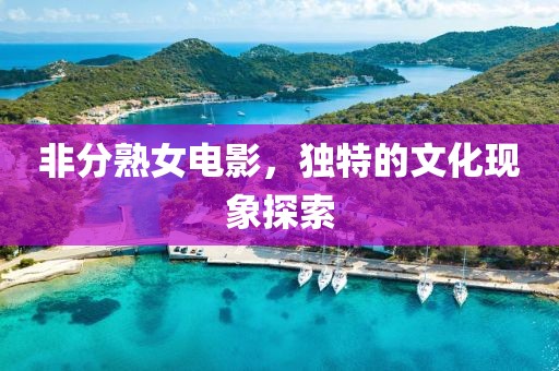 非分熟女电影，独特的文化现象探索