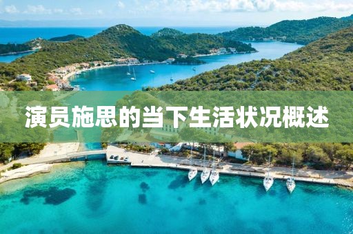 演员施思的当下生活状况概述