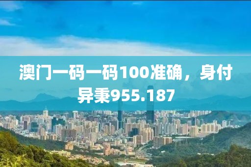 澳门一码一码100准确，身付异秉955.187