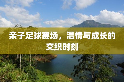 亲子足球赛场，温情与成长的交织时刻