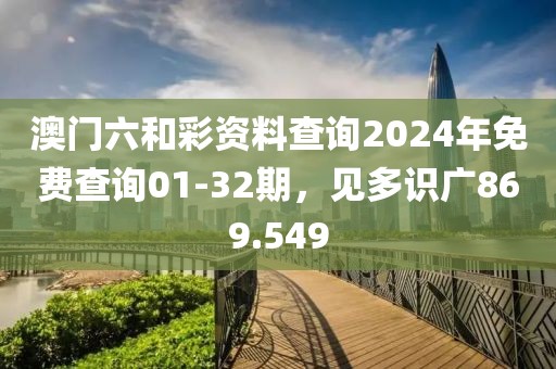 澳门六和彩资料查询2024年免费查询01-32期，见多识广869.549