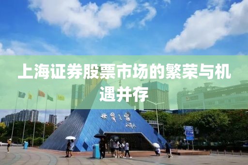 上海证券股票市场的繁荣与机遇并存