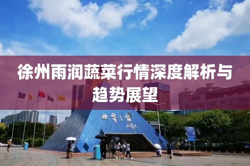 徐州雨润蔬菜行情深度解析与趋势展望