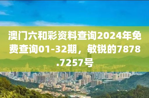 澳门六和彩资料查询2024年免费查询01-32期，敏锐的7878.7257号