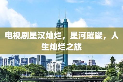 电视剧星汉灿烂，星河璀璨，人生灿烂之旅