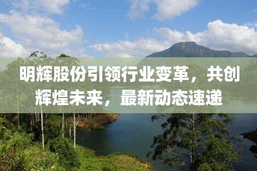 明辉股份引领行业变革，共创辉煌未来，最新动态速递