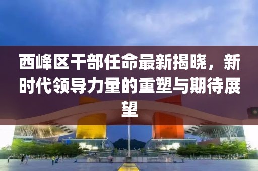西峰区干部任命最新揭晓，新时代领导力量的重塑与期待展望