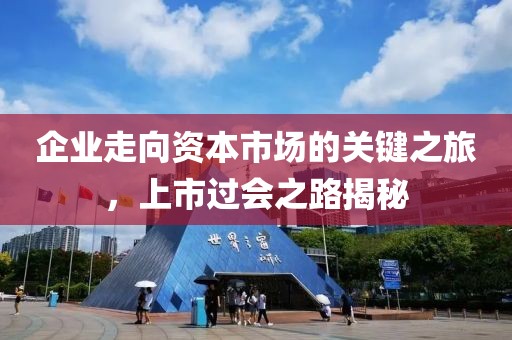 企业走向资本市场的关键之旅，上市过会之路揭秘