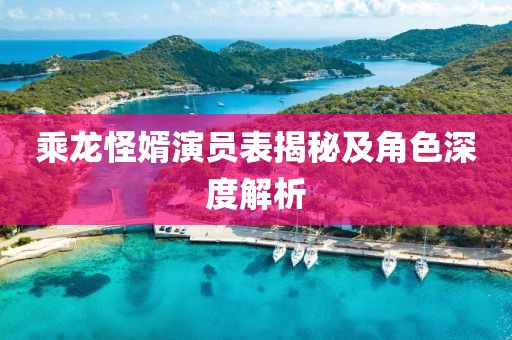 乘龙怪婿演员表揭秘及角色深度解析