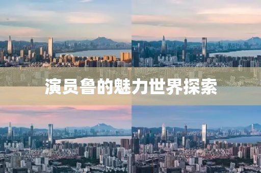 演员鲁的魅力世界探索