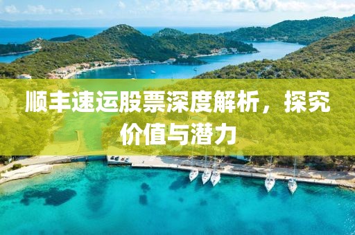 顺丰速运股票深度解析，探究价值与潜力