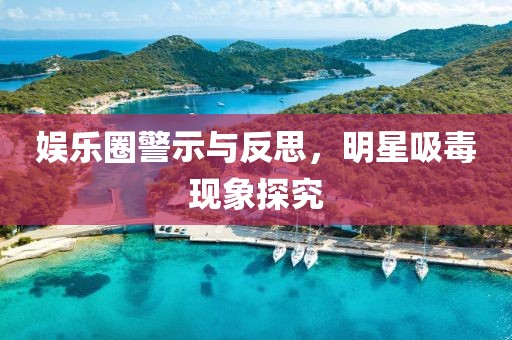 娱乐圈警示与反思，明星吸毒现象探究