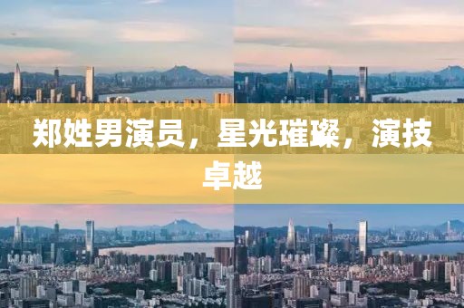 郑姓男演员，星光璀璨，演技卓越