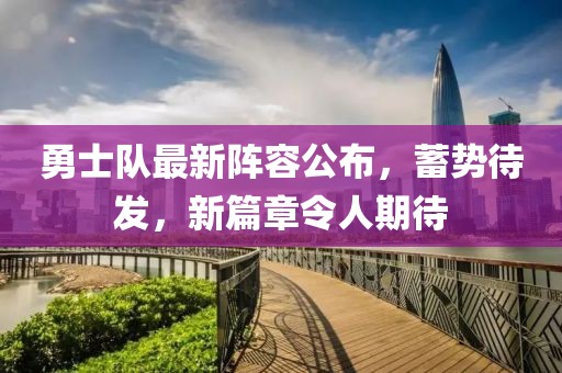 勇士队最新阵容公布，蓄势待发，新篇章令人期待