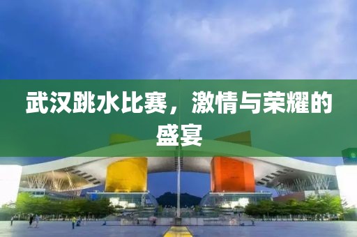 武汉跳水比赛，激情与荣耀的盛宴
