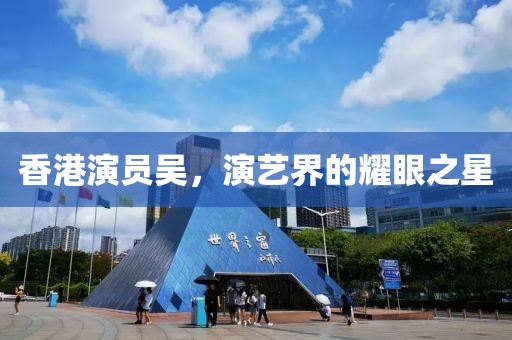 香港演员吴，演艺界的耀眼之星