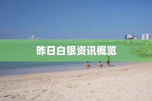 昨日白银资讯概览