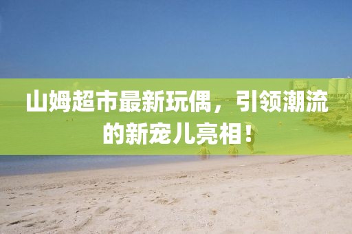 山姆超市最新玩偶，引领潮流的新宠儿亮相！