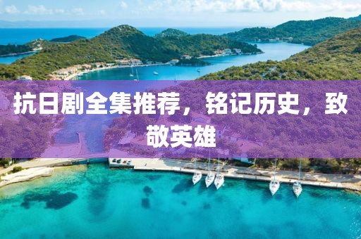 抗日剧全集推荐，铭记历史，致敬英雄