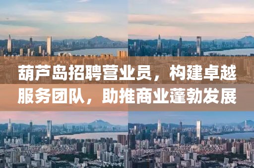 葫芦岛招聘营业员，构建卓越服务团队，助推商业蓬勃发展