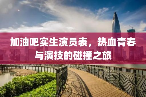 加油吧实生演员表，热血青春与演技的碰撞之旅