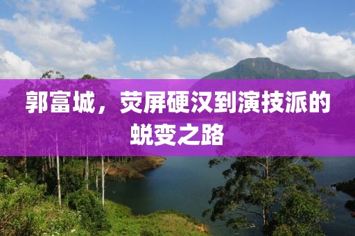 郭富城，荧屏硬汉到演技派的蜕变之路