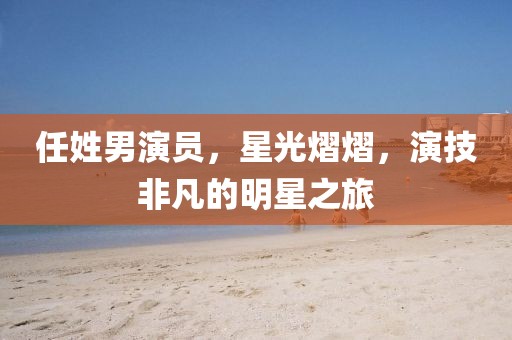 任姓男演员，星光熠熠，演技非凡的明星之旅