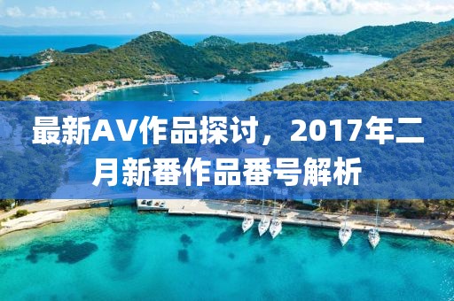 最新AV作品探讨，2017年二月新番作品番号解析