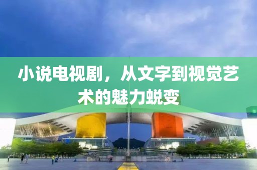小说电视剧，从文字到视觉艺术的魅力蜕变