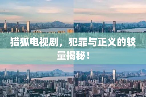 猎狐电视剧，犯罪与正义的较量揭秘！