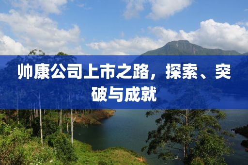 帅康公司上市之路，探索、突破与成就