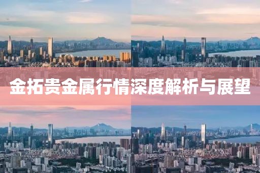 金拓贵金属行情深度解析与展望