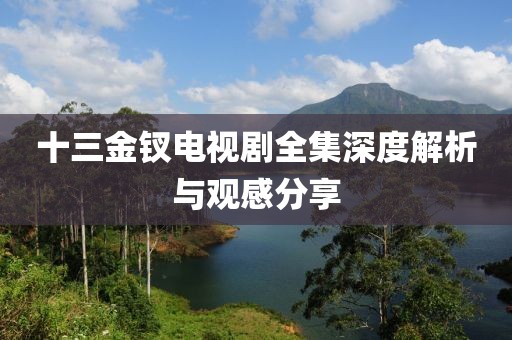 十三金钗电视剧全集深度解析与观感分享