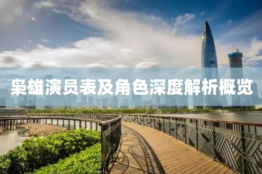 枭雄演员表及角色深度解析概览